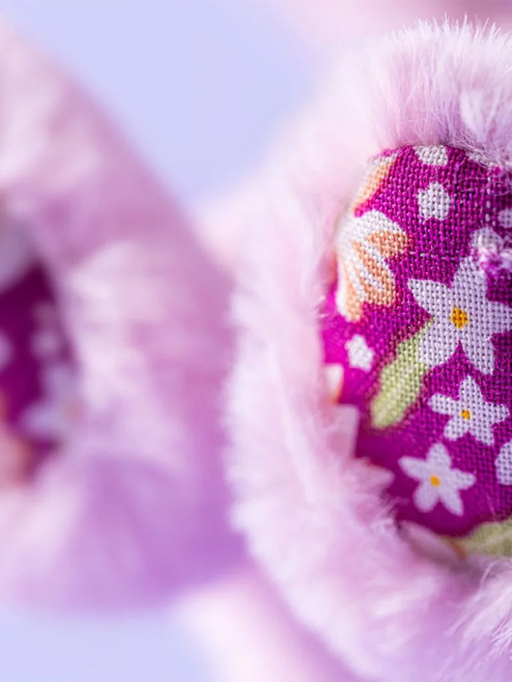 Jellycat THISTLEPOP BLOSSOM BUNNY Bag Charm NWT out of stock pastel purple